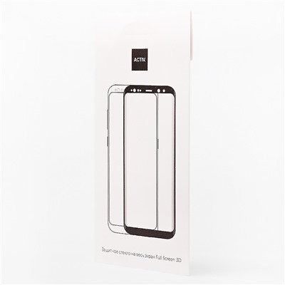 Защитное стекло Full Screen Activ Clean Line 3D для "Xiaomi Redmi Note 10" (black)