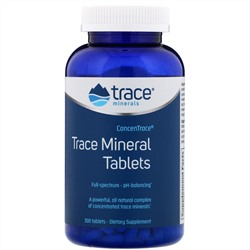 Trace Minerals Research, ConcenTrace, Trace Mineral Tablets, 300 Tablets
