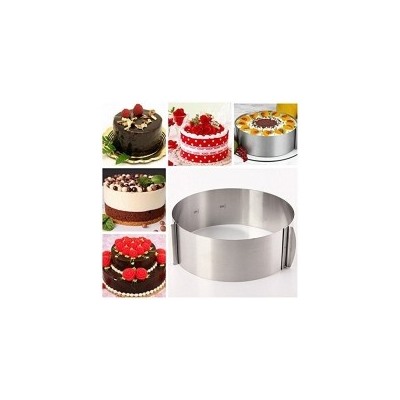 Раздвижное кольцо для выпечки Cake Ring, 16-30 см, Акция!