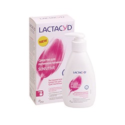 Lactacyd Sensitive для чувствительной кожи, средство для интимной гигиены, 200 мл