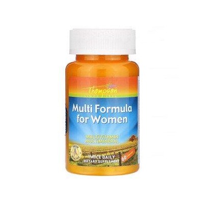 Thompson, Мульти-формула для женщин, 60 капсул