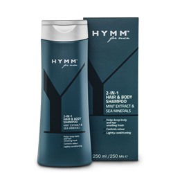 HYMM™ Шампунь для волос и тела 2 в 1, Вес/объем: 250 мл