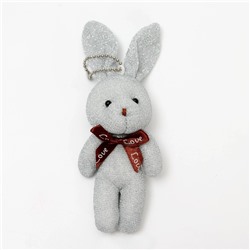 Мягкая игрушка «Заяц с бантиком», на подвеске