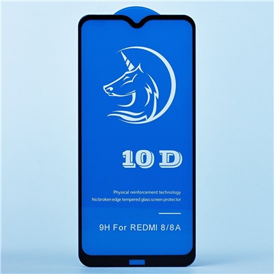 Защитное стекло Full Screen Activ Clean Line 3D для "Xiaomi Redmi 8/Redmi 8A" (black)