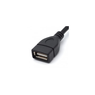 Кабель удлинитель USB 2.0 Am=>Af - 1.5 м, черный, фильтр, Atcom (AT7206)