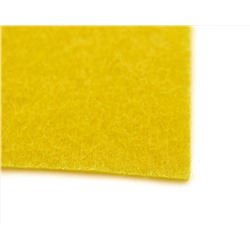 Фетр Жесткий, 20×30 см, толщина 1 мм, Желтый