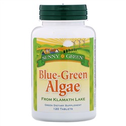 Sunny Green, Сине-зеленые водоросли, 120 таблеток