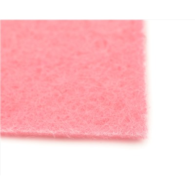 Фетр Жесткий, 20×30 см, толщина 1 мм, Розовый
