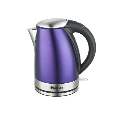 Чайник электрический 1,7л, нжс, цвет фиолетовый