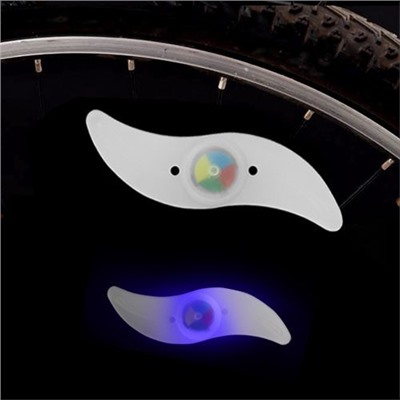Водонепроницаемый LED-фонарь на велосипедное колесо YU-601, Акция!