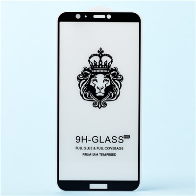 Защитное стекло Full Screen Brera 2,5D для "Huawei P Smart" (black)