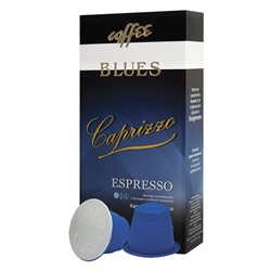 Капсулы для кофемашин NESPRESSO "Caprizzo" натуральный кофе BLUES 10 шт. х 5г 621755
