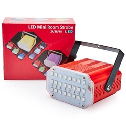 Комнатный мини-стробоскоп Mini Room Strobe 24 LED, Акция!