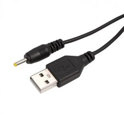 Кабель питания USB Am=>штекер 2.5x0.7 мм - 1 м, Rexant (18-1155)