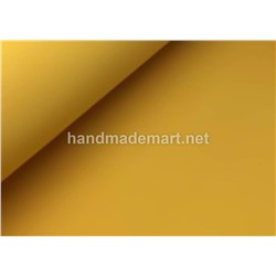 Фоамиран Premium, Темно-желтый, Размер 25×25, толщина 1 мм,  (арт. 3538)