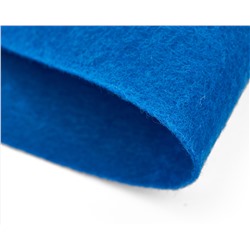 Фетр Мягкий, 20×30 см, толщина 1 мм, Ярко-Синий