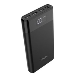 Зарядное устройство Hoco B35E Entourage, 30000 мА/ч, 2A 3xUSB, дисплей, черное