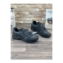 Мужские кроссовки А118-2 темно-серые с черным