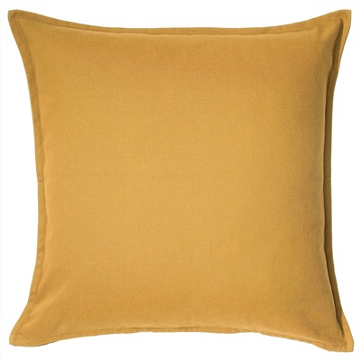 ГУРЛИ, Чехол на подушку, золотисто-желтый, 50x50 см