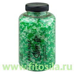 Соль для ванны в банке с эфирным маслом Пихта 500гр ± 30г (Silver fir) Fabrik Cosmetology
