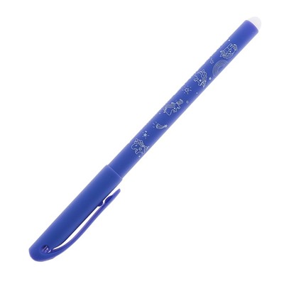 Ручка «Пиши-Стирай» гелевая DeleteWrite Art «Единороги», 0.5 мм, синие чернила, матовый корпус Silk Touch, МИКС