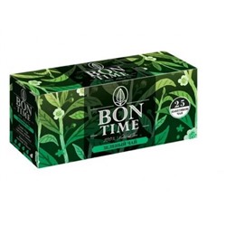 Bontime чай зелёный, 25 пакетиков, 50 гр