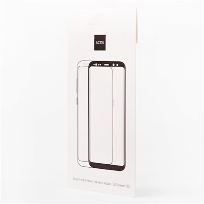 Защитное стекло Full Screen Activ Clean Line 3D для "Apple iPhone 7 Plus/iPhone 8 Plus" (black)