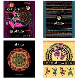 Тетрадь 48л. ArtSpace Рисунки. Africa, А5, линия