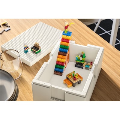 BYGGLEK БЮГГЛЕК Конструктор LEGO®, 201 деталь, разные цвета