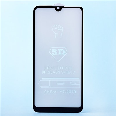 Защитное стекло Full Screen Activ Clean Line 3D для "Huawei Y7 2019" (black)