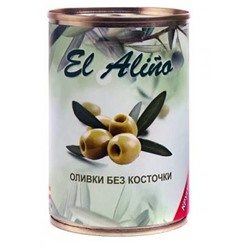 «EL alino», оливки крупные без косточки, 270 гр.