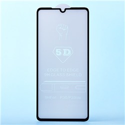 Защитное стекло Full Screen Activ Clean Line 3D для "Huawei P30" (black)