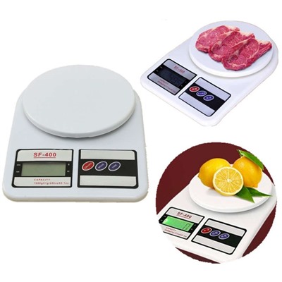 Электронные кухонные настольные весы 7 кг SF-400 оптом