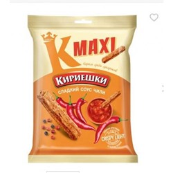 «Кириешки Maxi», сухарики со вкусом сладкого чили, 60 гр.