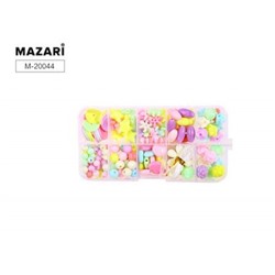 Набор бусин для творчества №3, ПВХ-упаковка M-20044 Mazari