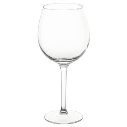 ХЕДЕРЛИГ, Бокал для красного вина, прозрачное стекло, 59 сл
