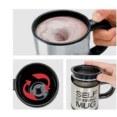Кружка-мешалка Self Stirring Mug Cup цилиндрическая оптом