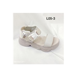 Женские сандалии L05-3 бежевые