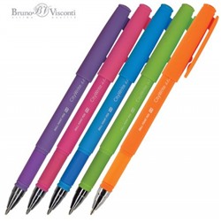 Ручка шариковая масляная 1.0мм "CityWrite.SPECIAL" синяя (5 цветов корпуса) 20-0024 Bruno Visconti