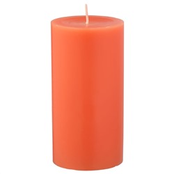 SINNLIG СИНЛИГ, Формовая свеча, ароматическая, Персик и апельсин/оранжевый, 14 см