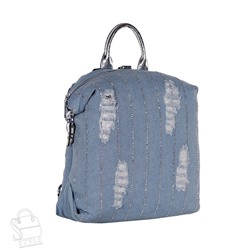 Рюкзак женский текстильный 591500-3 l.blue Velina Fabbiano /30