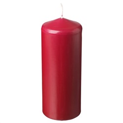 FENOMEN ФЕНОМЕН, Неароматич свеча формовая, красный, 20 см