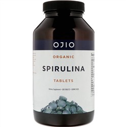 Ojio, Органическая спирулина, 500 мг, 500 таблеток