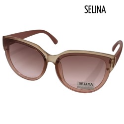 Очки солнцезащитные женские SELINA, розовые, 54959-2806, арт.354.291