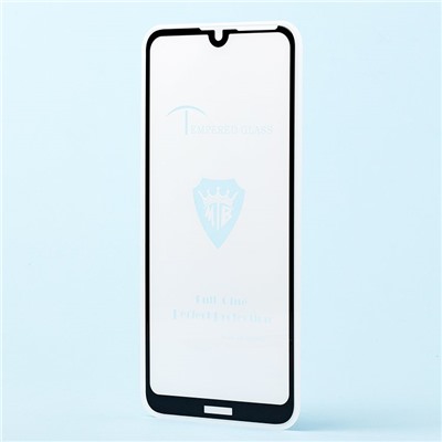 Защитное стекло Full Screen Brera 2,5D для "Huawei Y7 2019" (black)