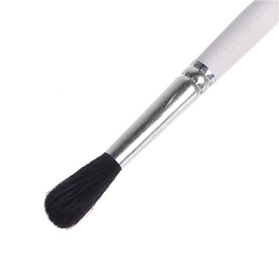 Кисть Белка круглая № 6 (диаметр обоймы 6 мм; длина волоса 22 мм), деревянная ручка, Calligrata