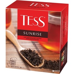 Чай черный пакетированный TESS Sunrise 100 x 1.8 г