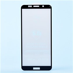 Защитное стекло Full Screen Activ Clean Line 3D для "Huawei Honor 7S" (black)