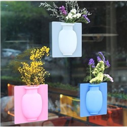 Настенная силиконовая ваза для цветов, Акция!