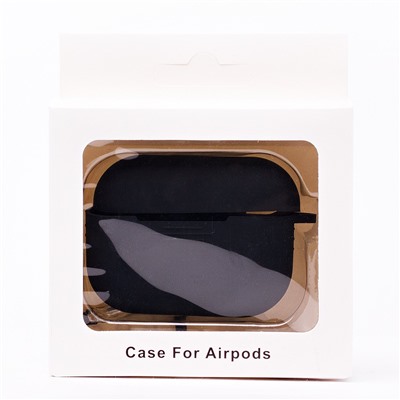 Чехол силиконовый для кейса "Apple AirPods Pro" (black)